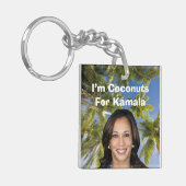 Porte-clés Je suis des noix de coco pour Kamala (Devant gauche)