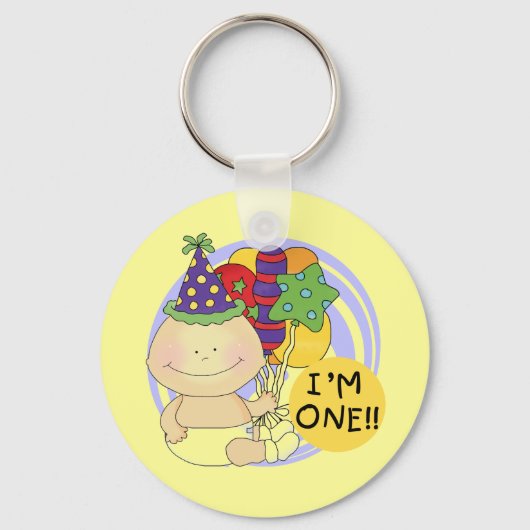 Porte-clés Je suis des T-shirts et des cadeaux d'UN (Recto)