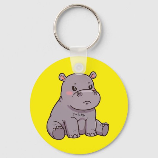 Porte-clés Je suis difficile (Verso)