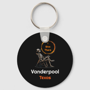 Porte-clés Je suis drôle Éclipse solaire Vanderpool Texas là