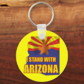 Porte-clés Je suis en Arizona (Recto)