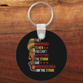 Porte-clés Je Suis Fier De La Tempête Bhm Fier Africain Am (Recto)