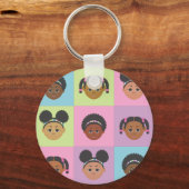 Porte-clés Je suis fière d'être ma nature ! (Recto)