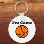 Porte-clés Je suis Game (Basketball) (Recto)
