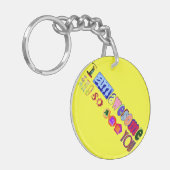 Porte-clés Je suis génial (Devant gauche)