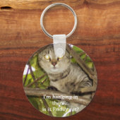 Porte-clés Je suis là-dedans...est-ce déjà vendredi ? (Recto)