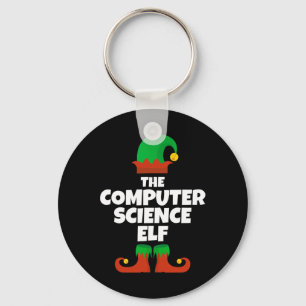 Porte-clés Je suis la famille des elfes de l'informatique Paj