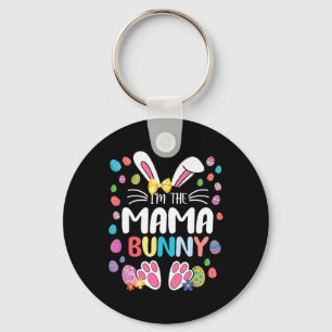 Porte-clés Je suis la maman lapin Drôle d'oreille de lapin Ca