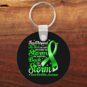 Porte-clés Je Suis La Tempête Incapacité Cervicale Sensibilis (Verso)