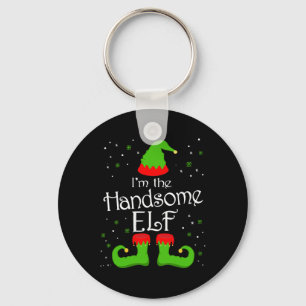 Porte-clés Je suis le beau Elf Tee Family Matching Group Elf