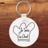 Porte-clés Je Suis Le Chef (Recto)