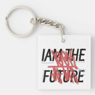 Porte-clés Je suis le futur