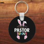 Porte-clés Je suis le lapin de Pâques du pasteur Bunny Easter (Recto)