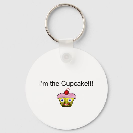 Porte-clés Je suis le mignon Cupcake ! ! ! (Recto)
