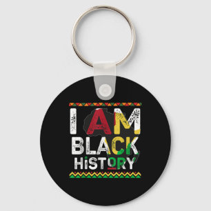 Porte-clés Je suis le mois de l'histoire des Noirs Conception