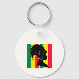 Porte-clés Je suis le mois de l'histoire des Noirs Enseignant