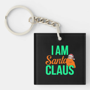 Porte-clés Je suis le Père Noël Art numérique Design