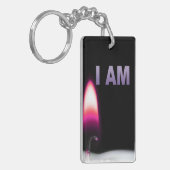 Porte-clés JE SUIS le porte - clé (double face) (Devant gauche)