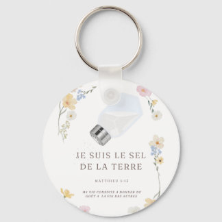 Porte-clés Je suis le Sel de la Terre 