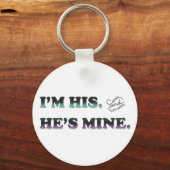 Porte-clés Je suis le sien et il est le mien (Recto)