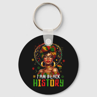 Porte-clés Je suis les femmes de l'histoire noire Mois de l'h