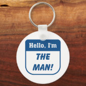 Porte-clés Je suis les t-shirts man. (Recto)