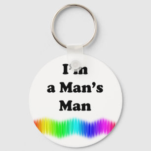 Porte-clés Je suis l'homme de A Man