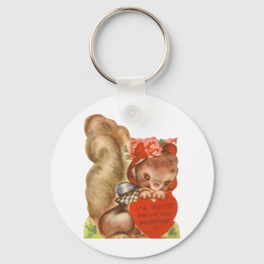 Porte-clés Je suis nu à ton sujet (Recto)