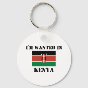 Porte-clés Je suis Recherché au Kenya