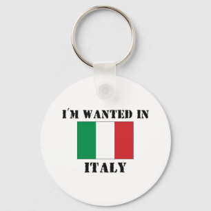 Porte-clés Je suis Recherché en Italie