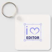 Porte-clés Je suis rédacteur (Recto)