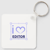 Porte-clés Je suis rédacteur (Dos)