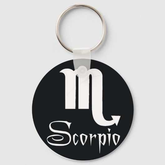Porte-clés Je suis Scorpio (Recto)
