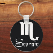 Porte-clés Je suis Scorpio (Recto)