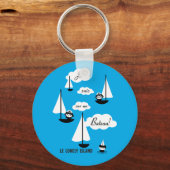 Porte-clés Je suis sur un Bateau ! (Recto)