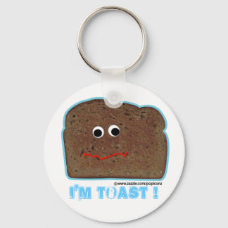 Porte-clés Je suis toast ! parodie humoristique Porte - clé