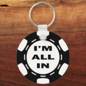 PORTE-CLÉS JE SUIS TOUS DANS POKER CHIP (Recto)