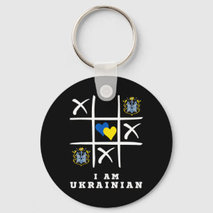 Porte-clés Je suis ukrainien Protégez l'Ukraine Soutien à l'U