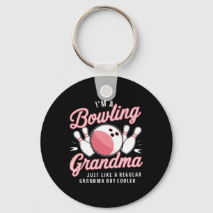 Porte-clés Je suis un Bowling de Bowling de grand-mère amusan