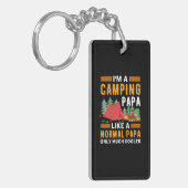 Porte-clés Je Suis Un Camping Papa (Devant gauche)