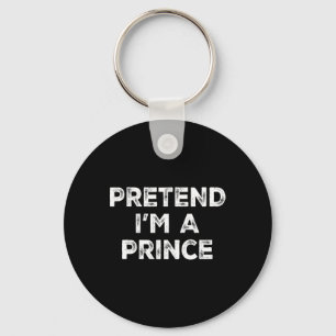 Porte-clés Je suis un costume d'Halloween Prince Lazy