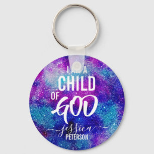 Porte-clés "JE SUIS UN ENFANT DE DIEU" Porte - clé