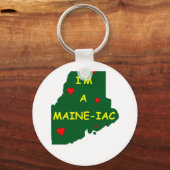 PORTE-CLÉS JE SUIS UN IAC MAINE (Recto)
