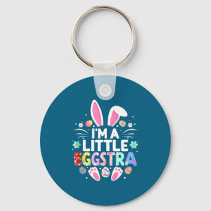 Porte-clés Je suis un peu un lapin de Pâques eggstra drôle mi