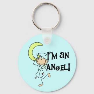 Porte-clés Je suis un Porte - clé ange