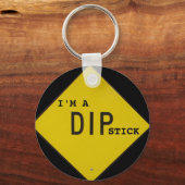 Porte-clés Je suis un porte - clé DIPstick (Recto)