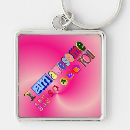 Porte-clés Je suis un Porte - clé génial (Devant)