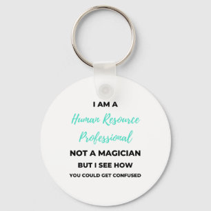 Porte-clés Je Suis Un Professionnel Des Ressources Humaines E