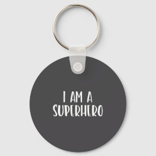 Porte-clés Je suis un super-héros Halloween Je suis Costume F