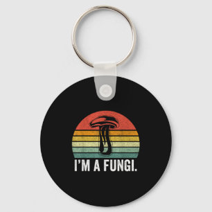 Porte-clés Je suis un T-shirt Fungi Drôles de Champignons Mec